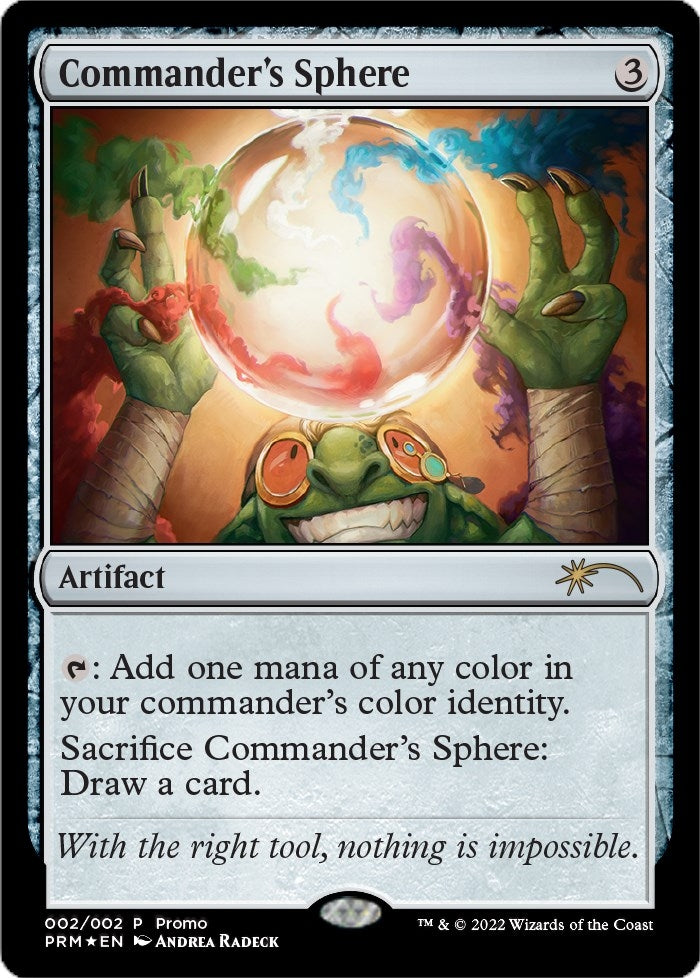 Image for Commander's Sphere (WPN & Gateway Promos) (2) - Magic: The Gathering