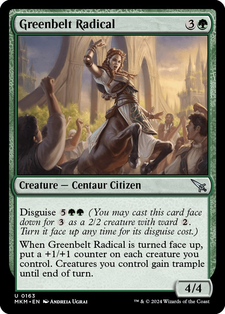 Image for Greenbelt Radical (Murders at Karlov Manor) (163) - Magic: The Gathering