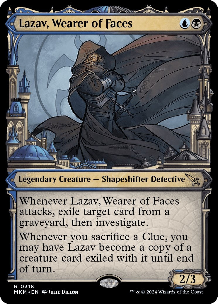 Image for Lazav, Wearer of Faces (Showcase) (0318) (Murders at Karlov Manor) (318) - Magic: The Gathering