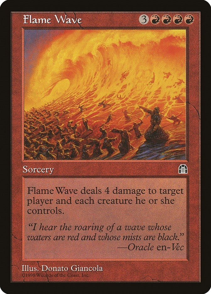 Image for Flame Wave (Stronghold) (81) - Magic: The Gathering