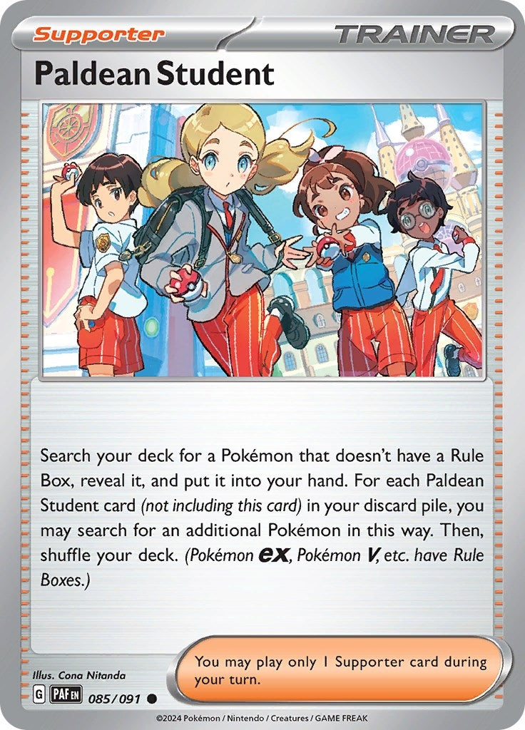 Image for Paldean Student (SV: Paldean Fates) (085/091) - Pokemon