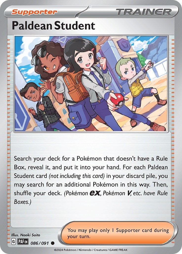 Image for Paldean Student (SV: Paldean Fates) (086/091) - Pokemon