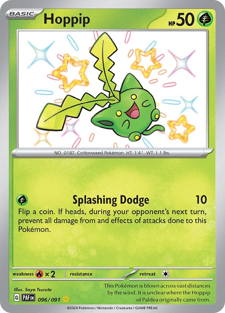 Image for Hoppip (SV: Paldean Fates) (096/091) - Pokemon