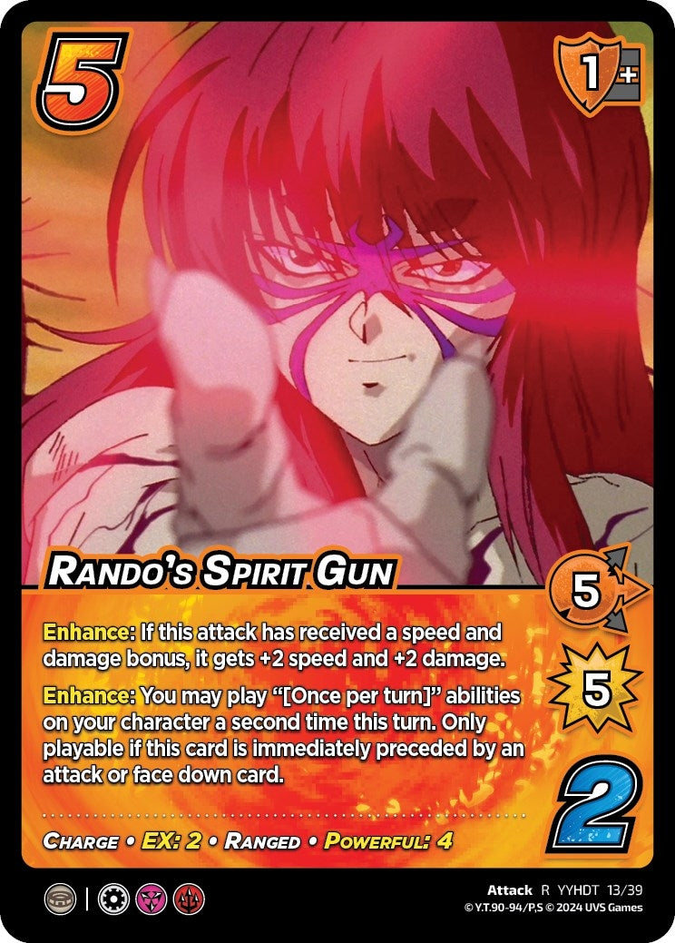 Image for Rando's Spirit Gun (Time Shifted) (Yu Yu Hakusho: Dark Tournament) (13/39) - UniVersus