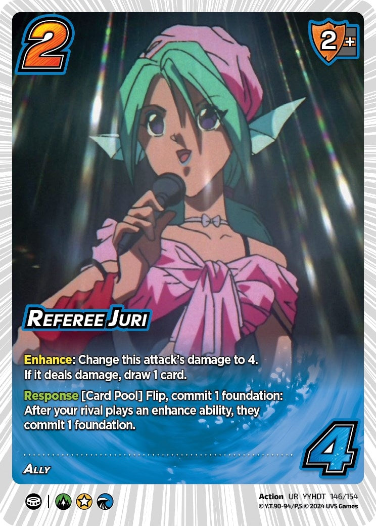 Image for Referee Juri (Yu Yu Hakusho: Dark Tournament) (146/154) - UniVersus