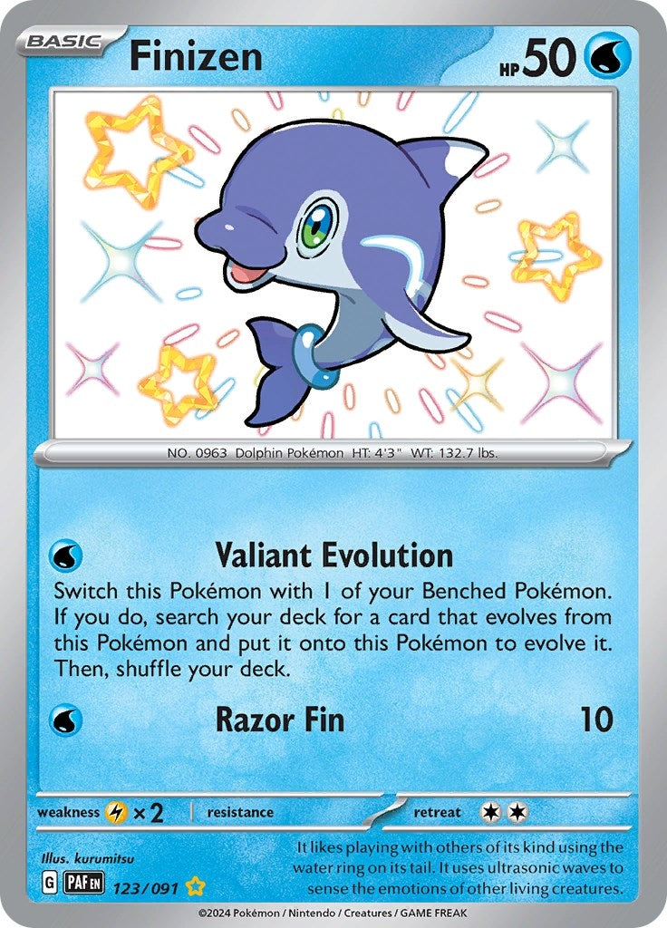 Image for Finizen (SV: Paldean Fates) (123/091) - Pokemon