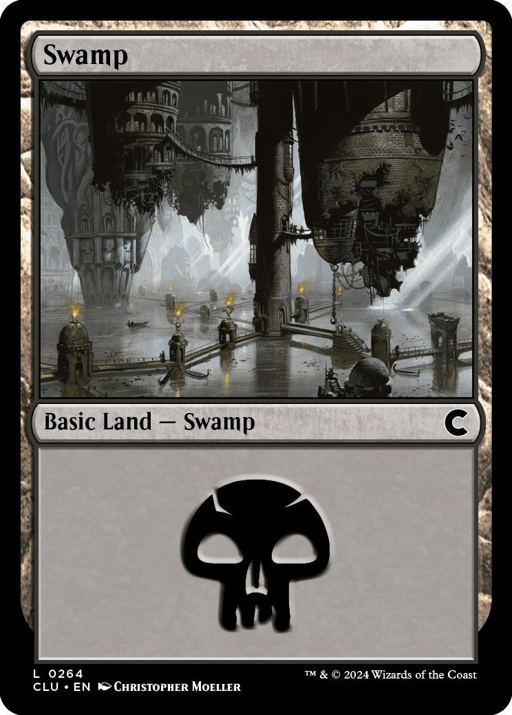 Image for Swamp (0264) (Ravnica: Clue Edition) (264) - Magic: The Gathering