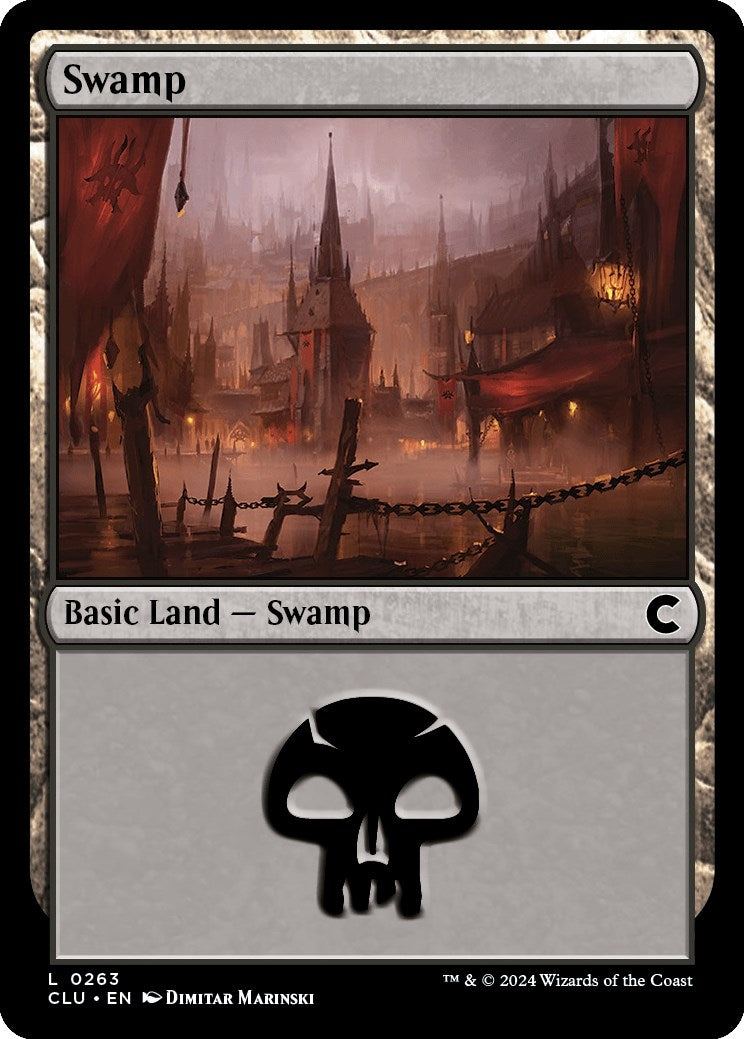 Image for Swamp (0263) (Ravnica: Clue Edition) (263) - Magic: The Gathering
