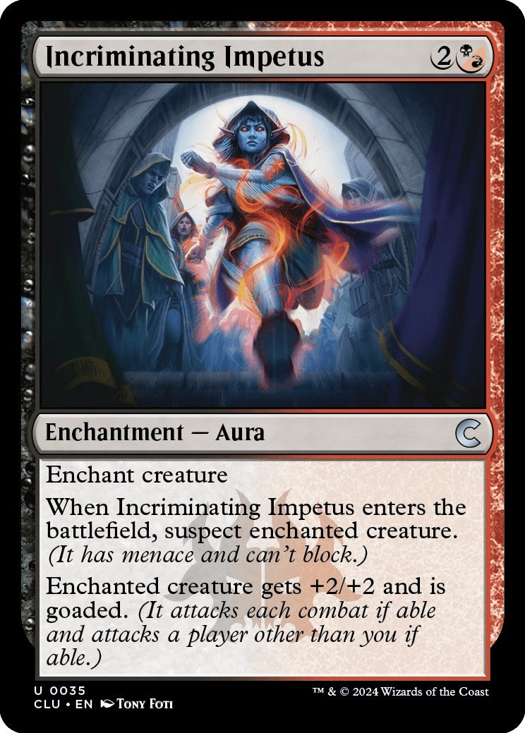 Image for Incriminating Impetus (Ravnica: Clue Edition) (35) - Magic: The Gathering