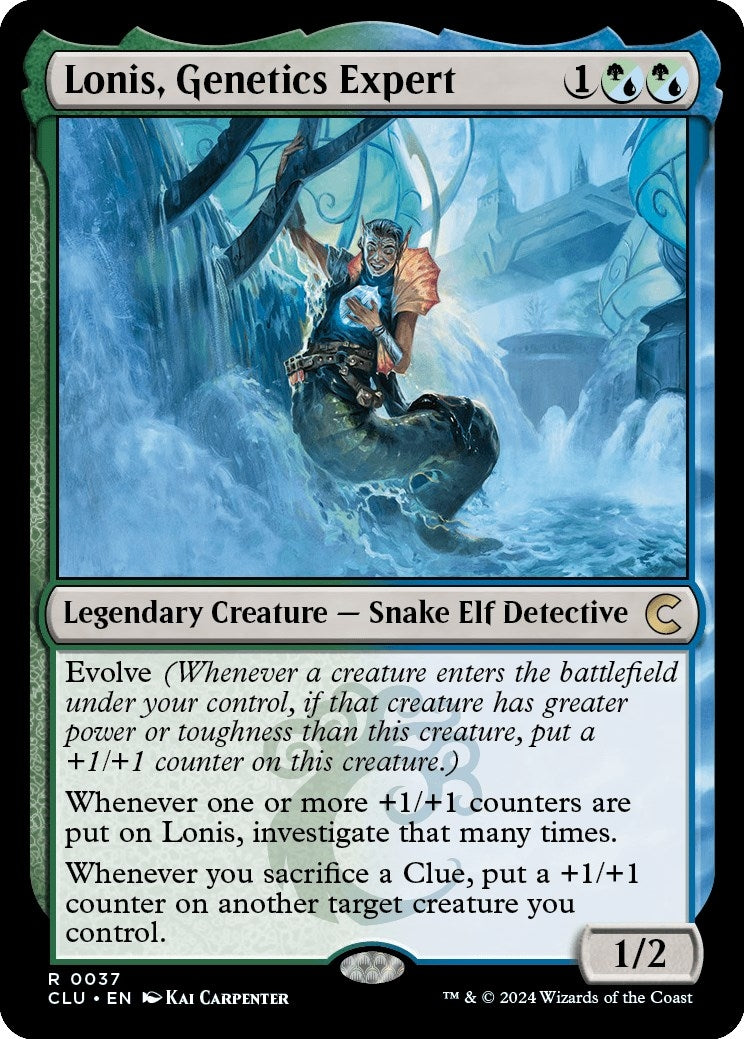 Image for Lonis, Genetics Expert (Ravnica: Clue Edition) (37) - Magic: The Gathering