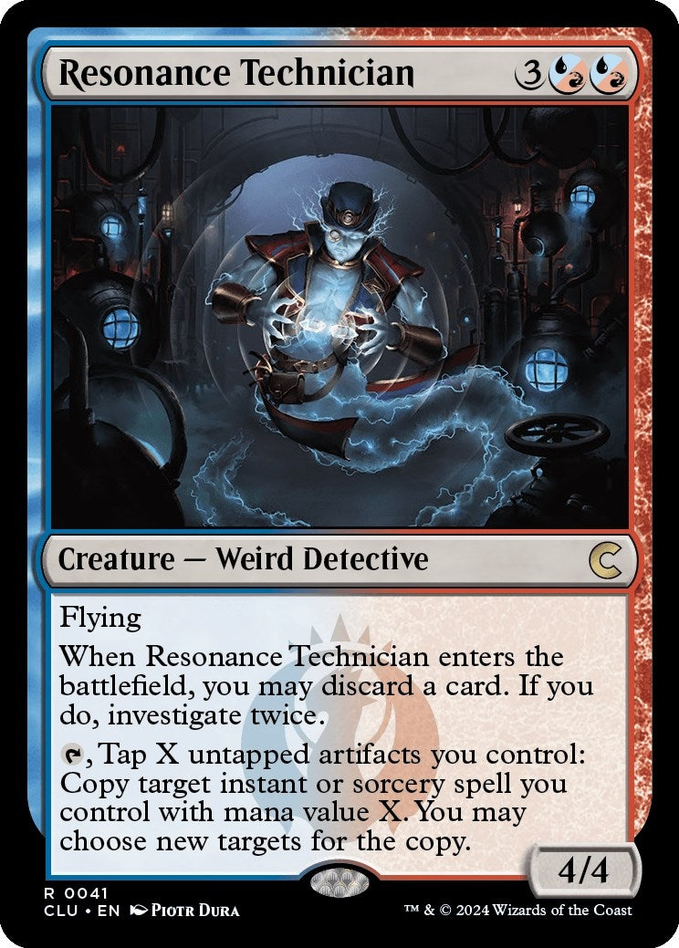 Image for Resonance Technician (Ravnica: Clue Edition) (41) - Magic: The Gathering