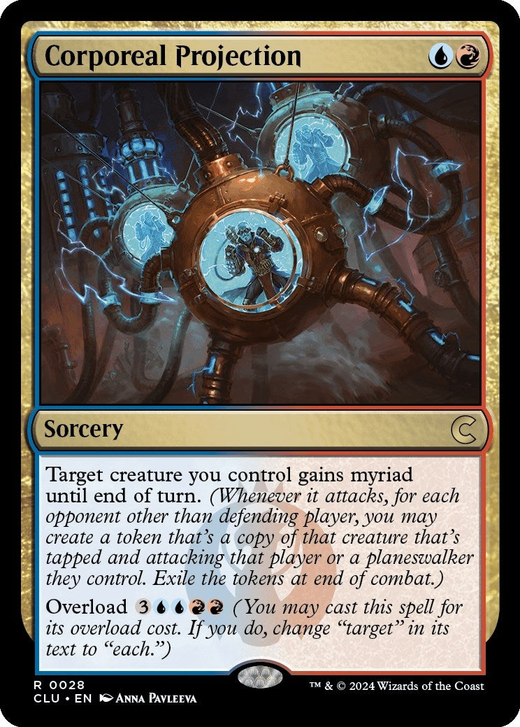 Image for Corporeal Projection (Ravnica: Clue Edition) (28) - Magic: The Gathering