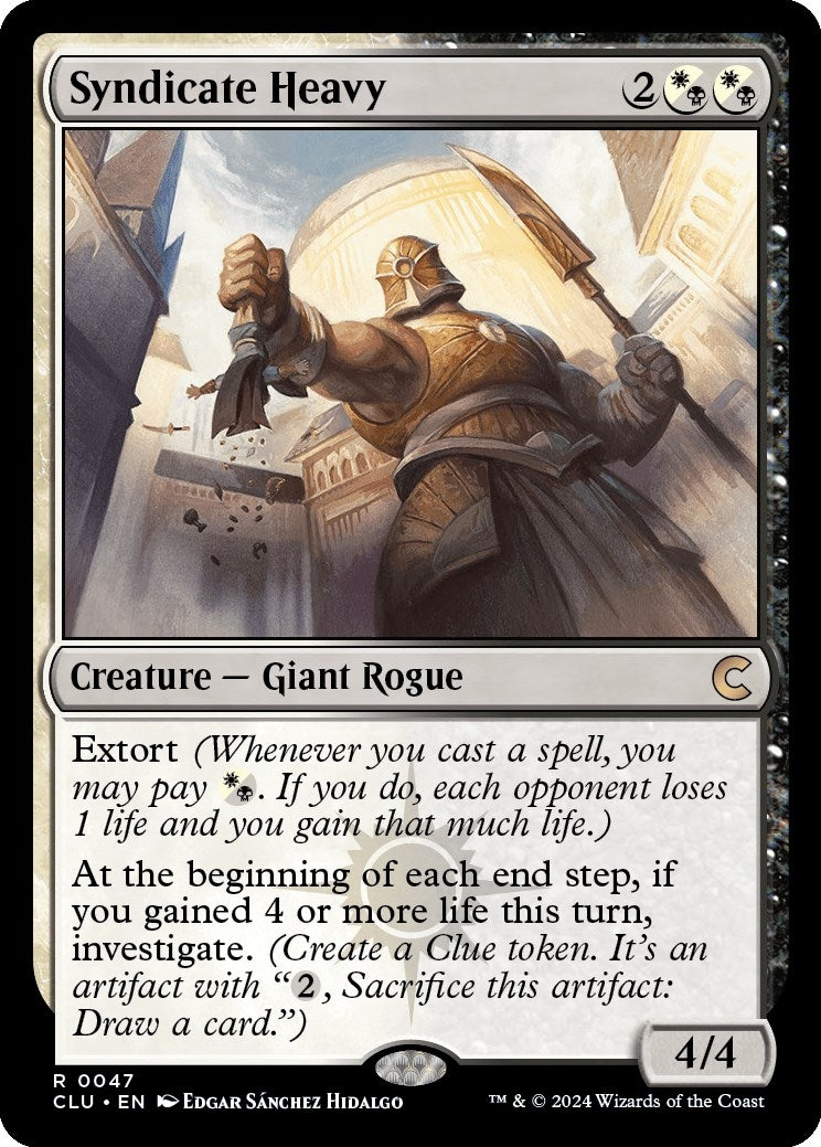 Image for Syndicate Heavy (Ravnica: Clue Edition) (47) - Magic: The Gathering