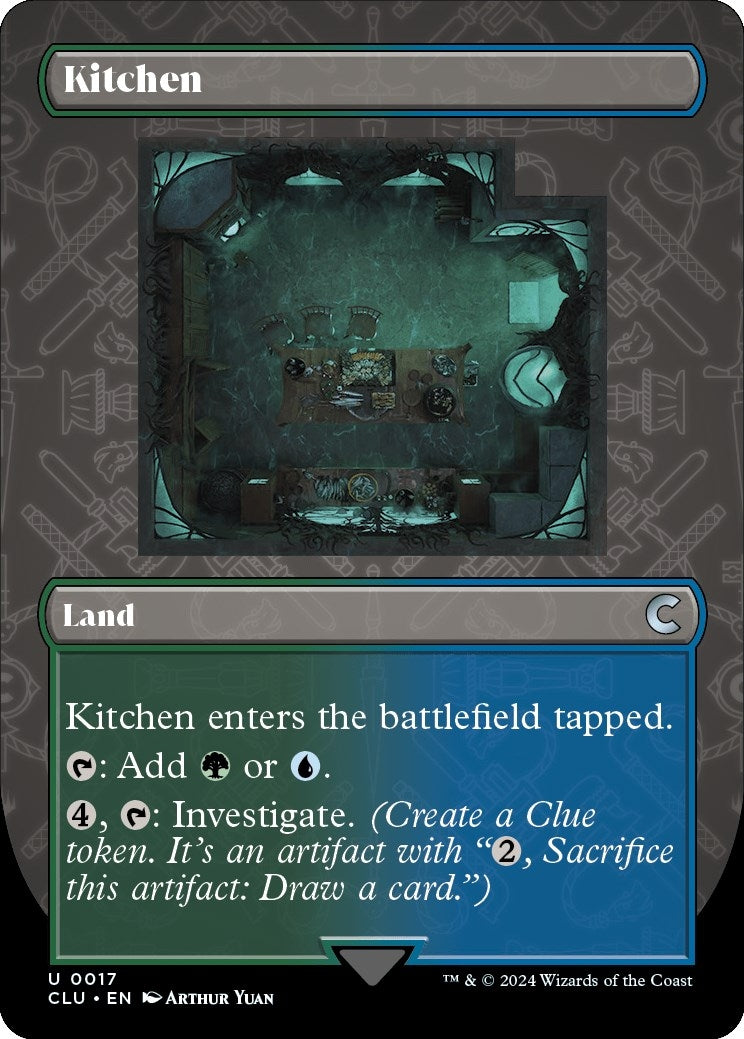 Image for Kitchen (Borderless) (Ravnica: Clue Edition) (17) - Magic: The Gathering