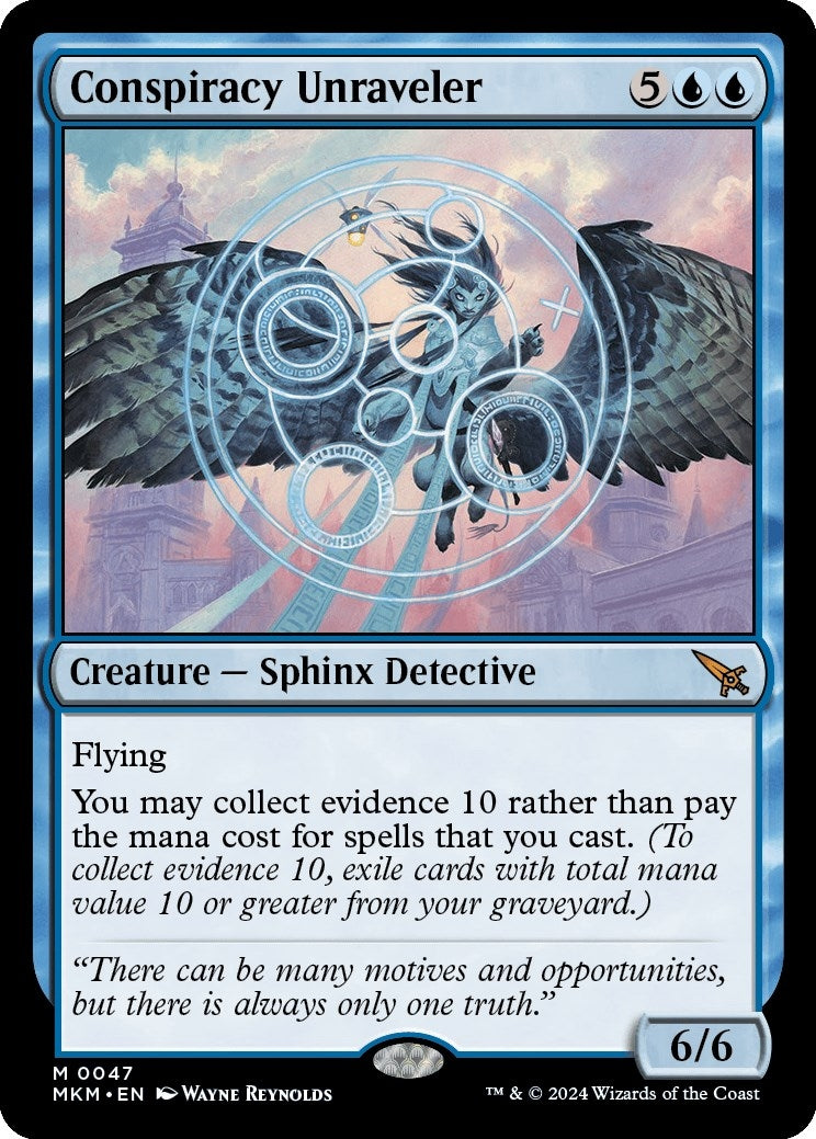 Image for Conspiracy Unraveler (Murders at Karlov Manor) (47) - Magic: The Gathering