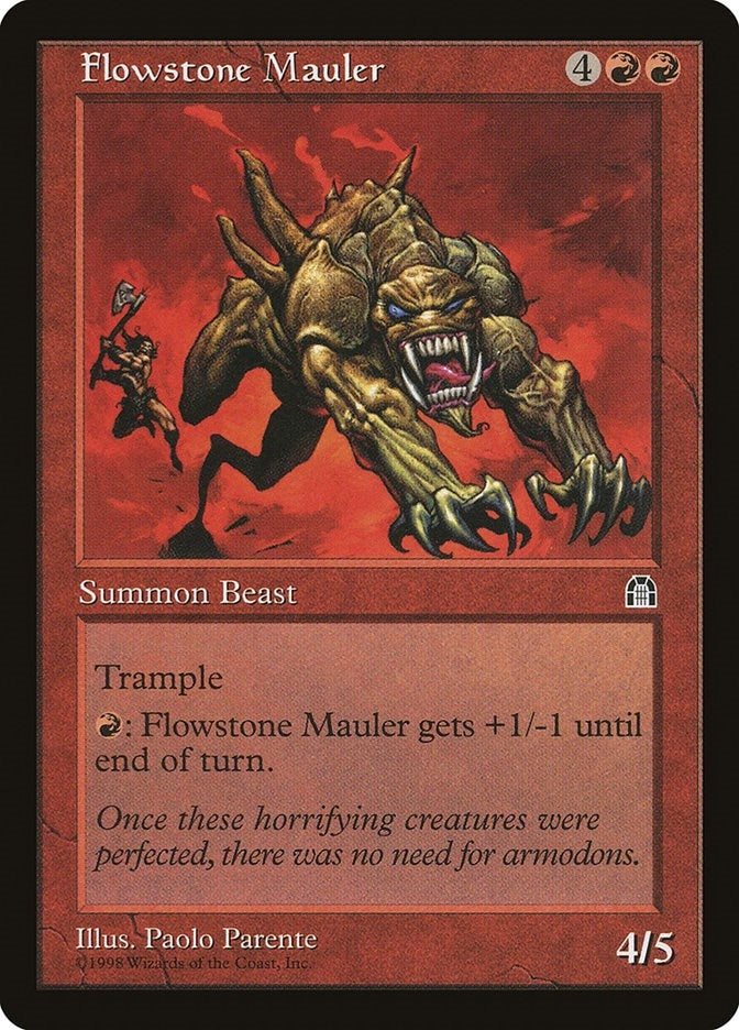 Image for Flowstone Mauler (Stronghold) - Magic: The Gathering