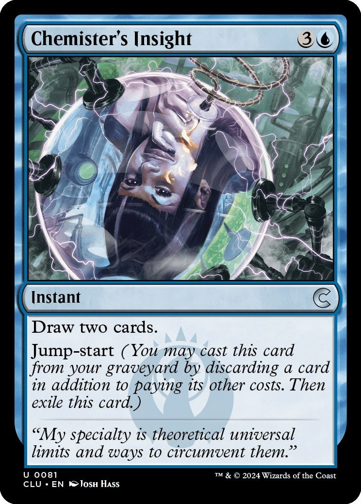 Image for Chemister's Insight (Ravnica: Clue Edition) (81) - Magic: The Gathering