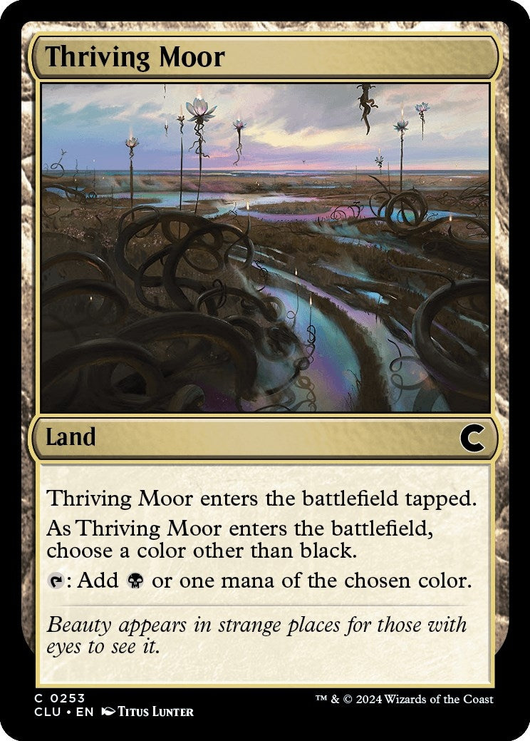 Image for Thriving Moor (Ravnica: Clue Edition) (253) - Magic: The Gathering