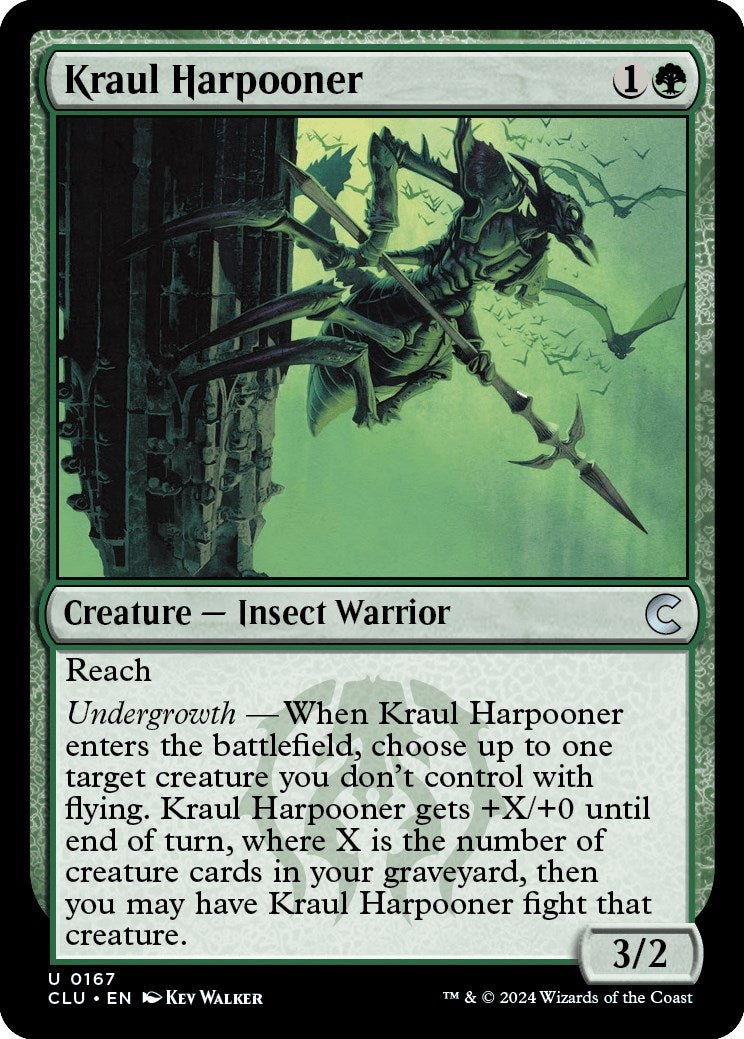 Image for Kraul Harpooner (Ravnica: Clue Edition) (167) - Magic: The Gathering