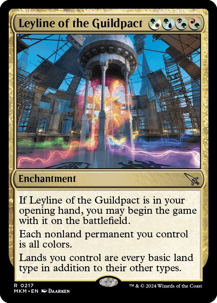 Image for Leyline of the Guildpact (Murders at Karlov Manor) (217) - Magic: The Gathering
