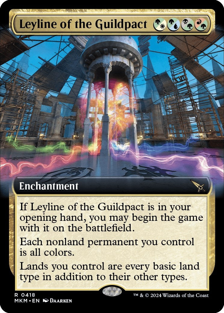 Image for Leyline of the Guildpact (Extended Art) (Murders at Karlov Manor) (418) - Magic: The Gathering