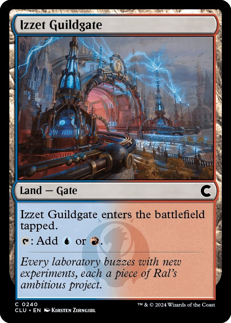 Image for Izzet Guildgate (Ravnica: Clue Edition) (240) - Magic: The Gathering