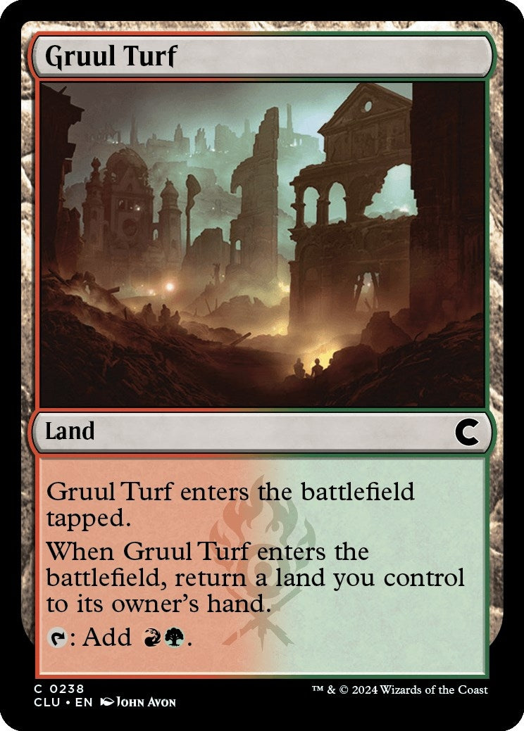 Image for Gruul Turf (Ravnica: Clue Edition) (238) - Magic: The Gathering