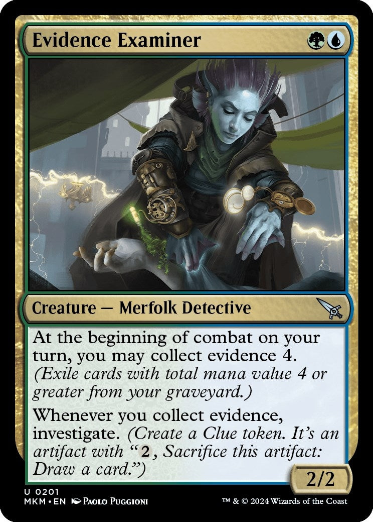 Image for Evidence Examiner (Murders at Karlov Manor) (201) - Magic: The Gathering