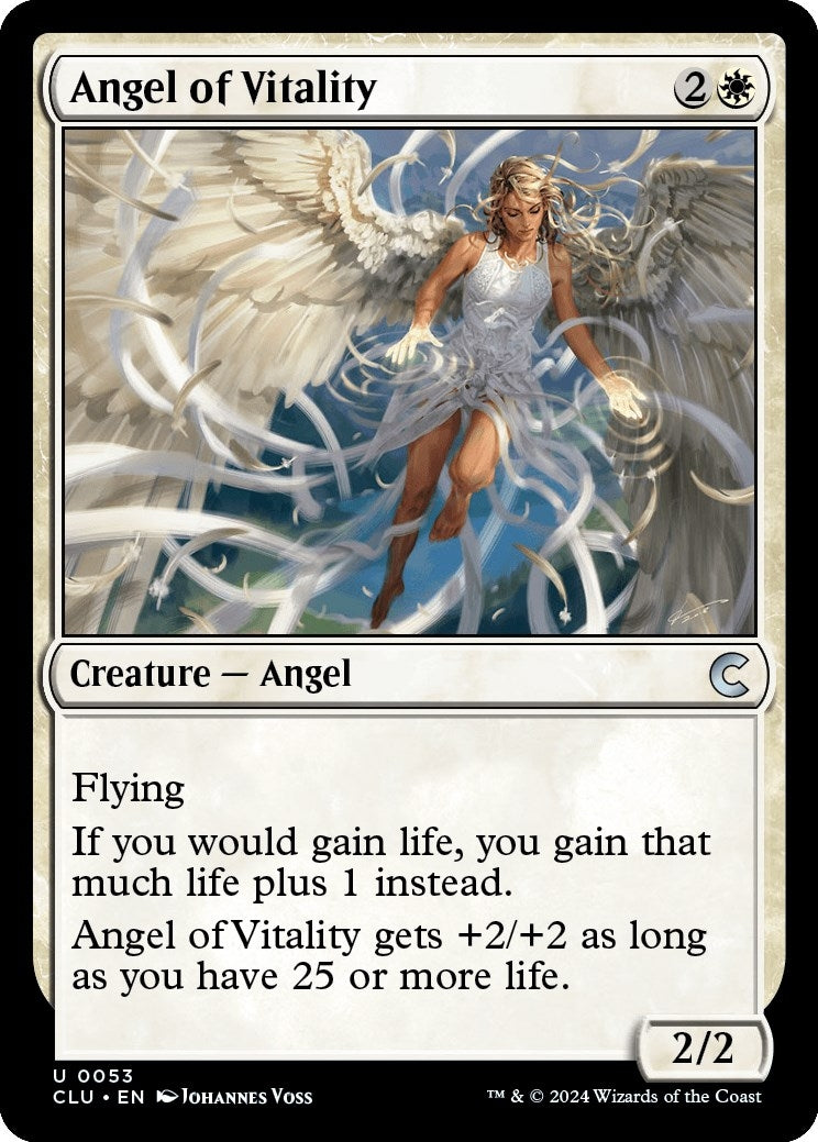 Image for Angel of Vitality (Ravnica: Clue Edition) (53) - Magic: The Gathering