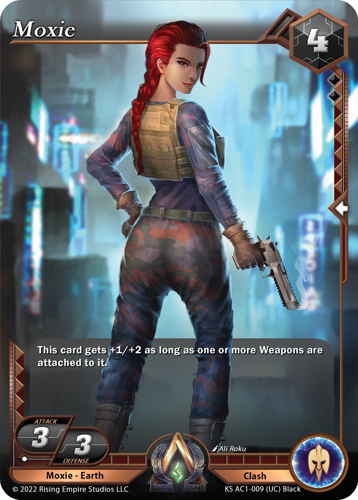 Image for Moxie (The Awakening (Kickstarter)) (KS AC1-009) - Alpha Clash