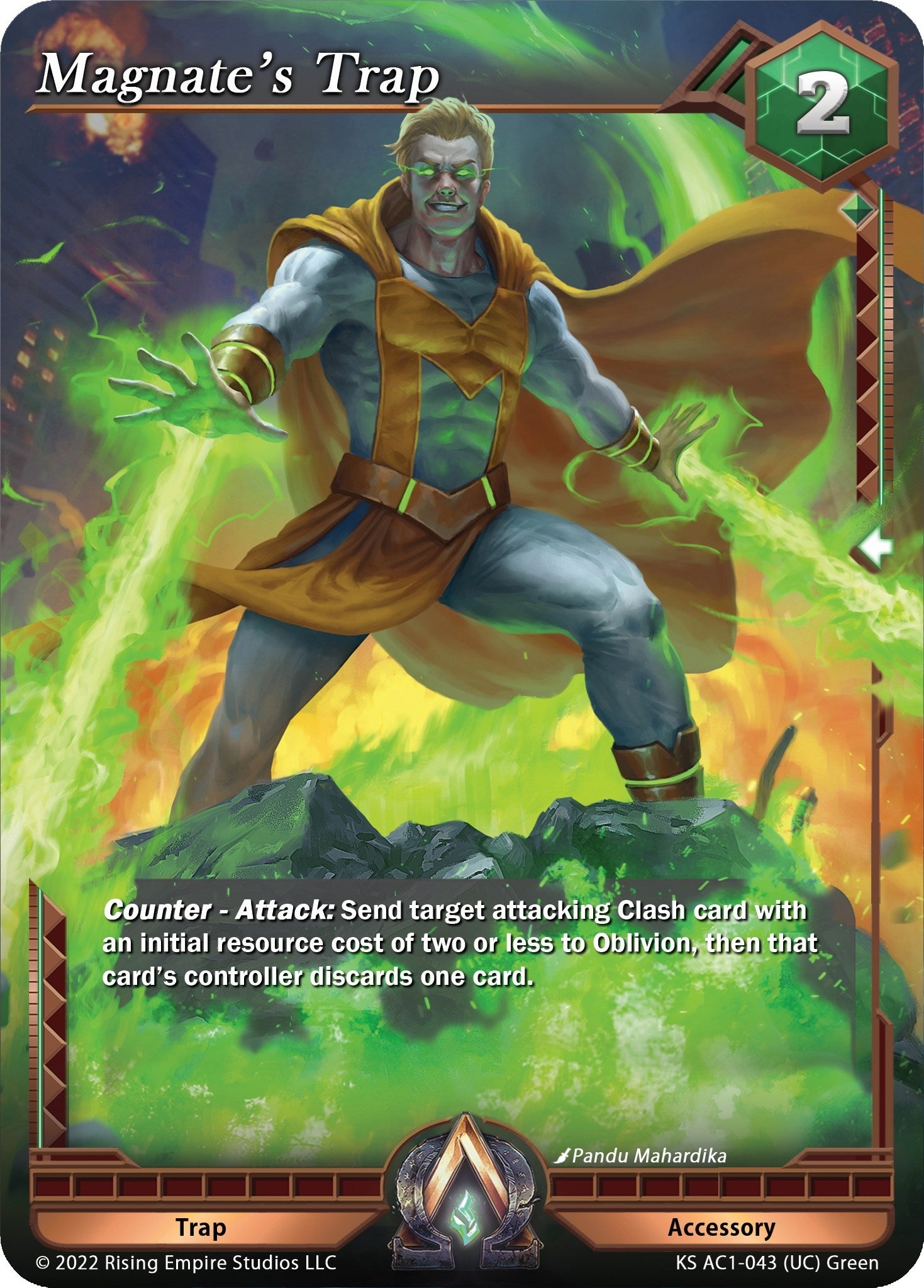 Image for Magnate's Trap (The Awakening (Kickstarter)) (KS AC1-043) - Alpha Clash