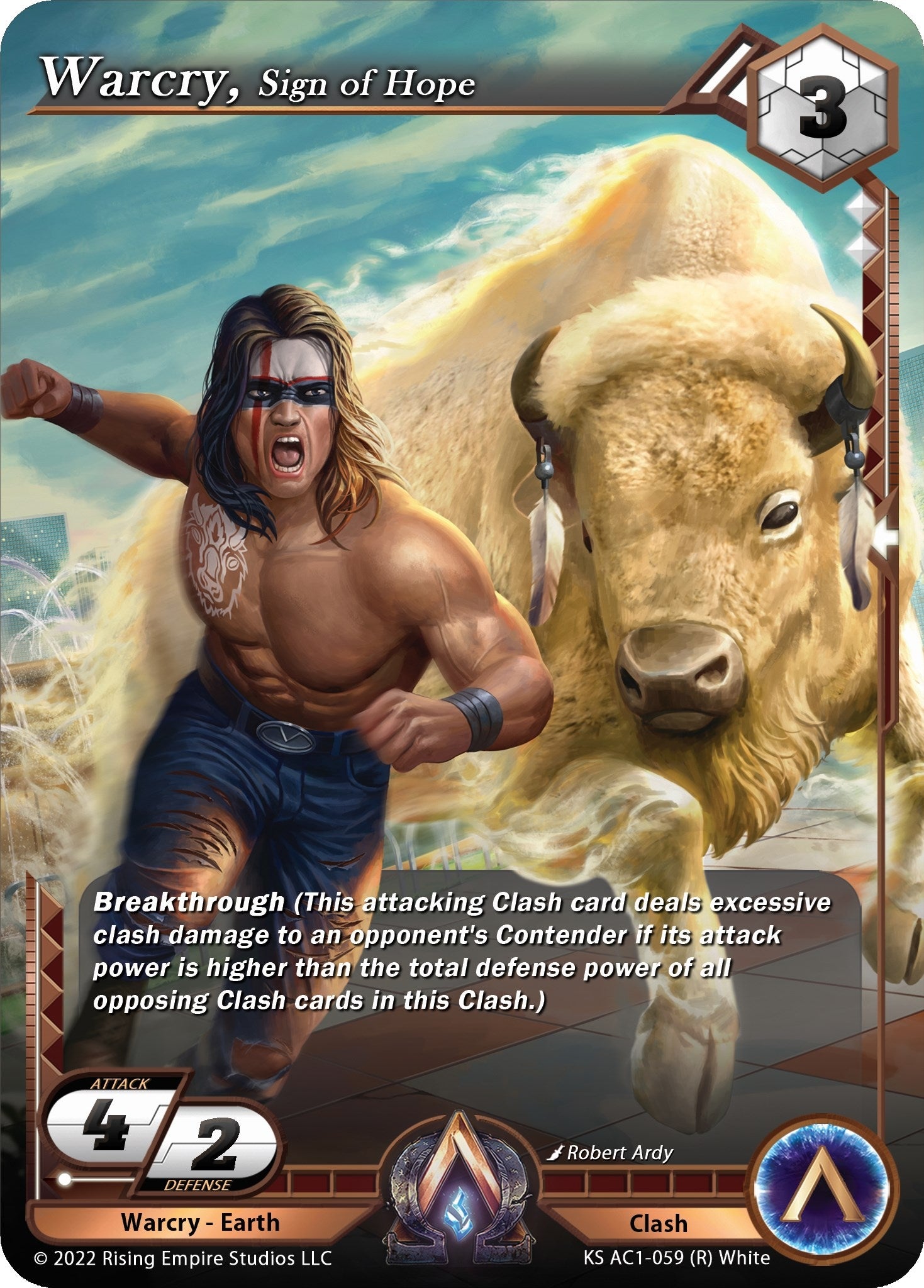 Image for Warcry, Sign of Hope (The Awakening (Kickstarter)) (KS AC1-059) - Alpha Clash