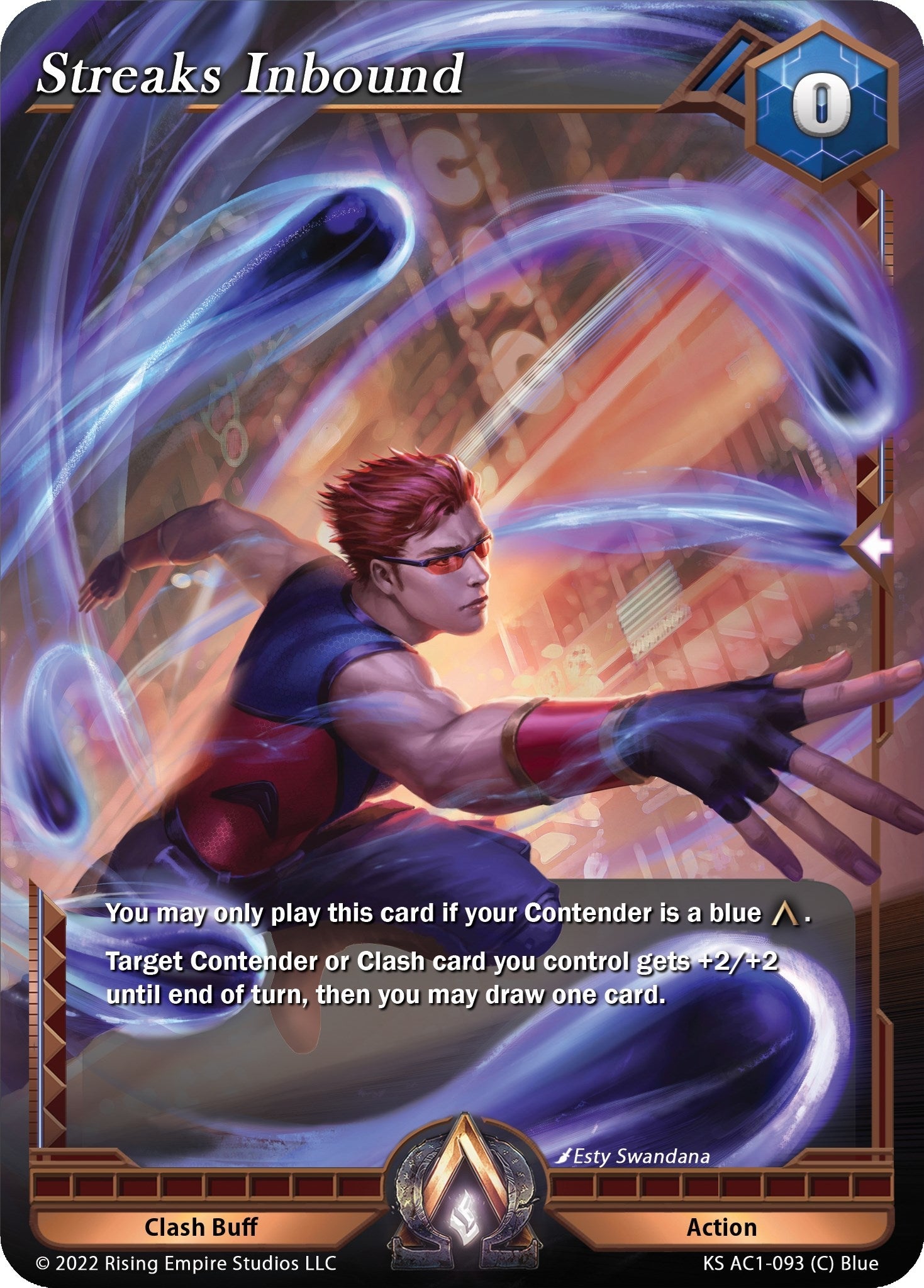 Image for Streaks Inbound (The Awakening (Kickstarter)) (KS AC1-093) - Alpha Clash