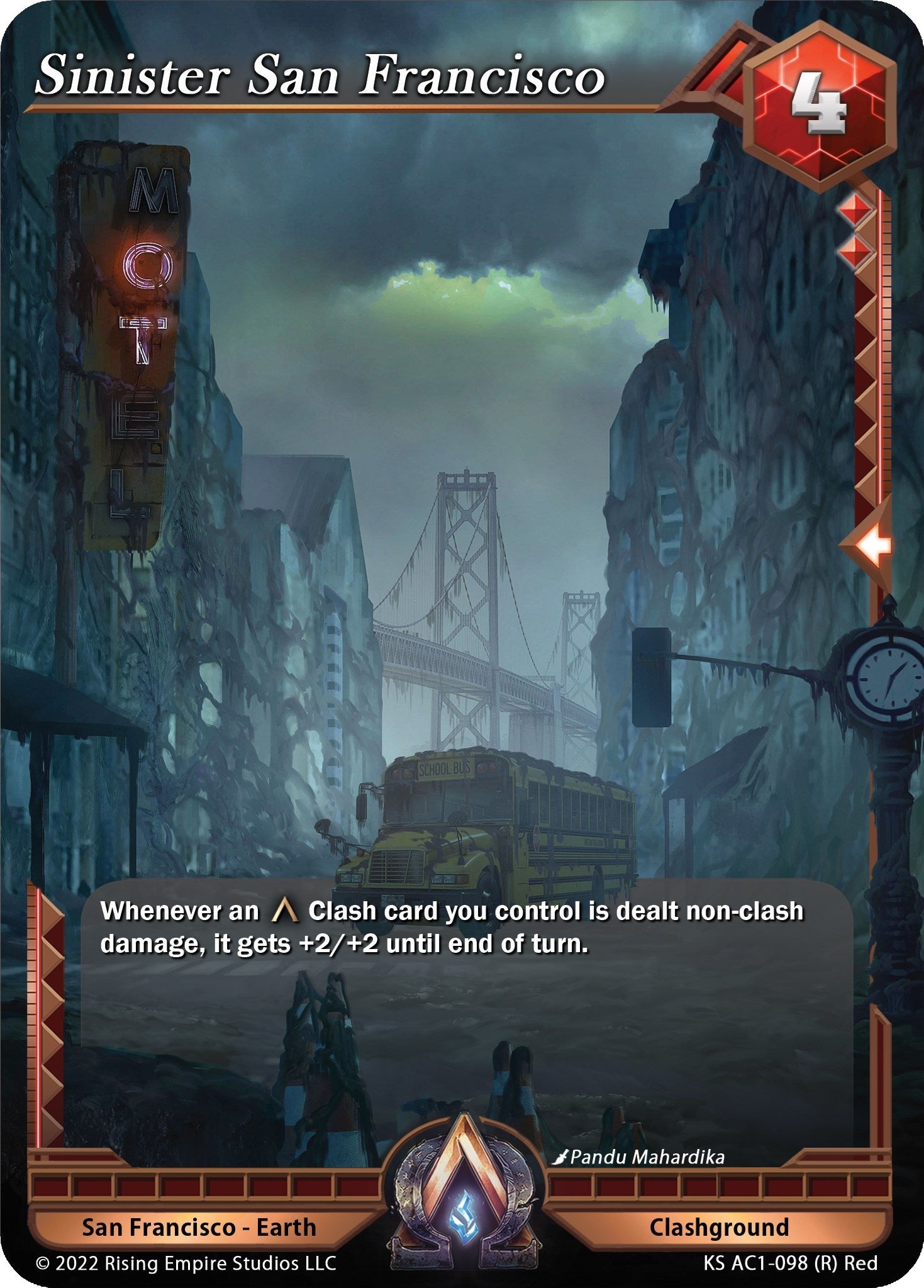 Image for Sinister San Francisco (The Awakening (Kickstarter)) (KS AC1-098) - Alpha Clash