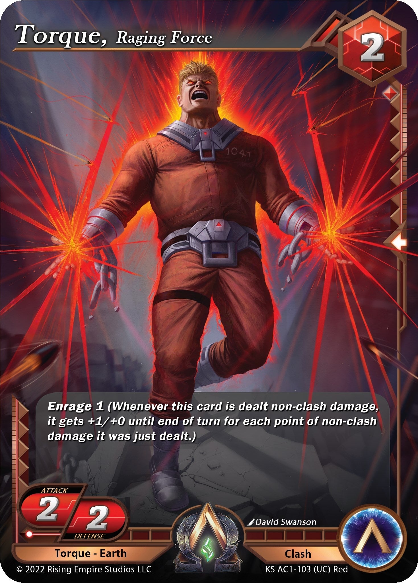 Image for Torque, Raging Force (The Awakening (Kickstarter)) (KS AC1-103) - Alpha Clash