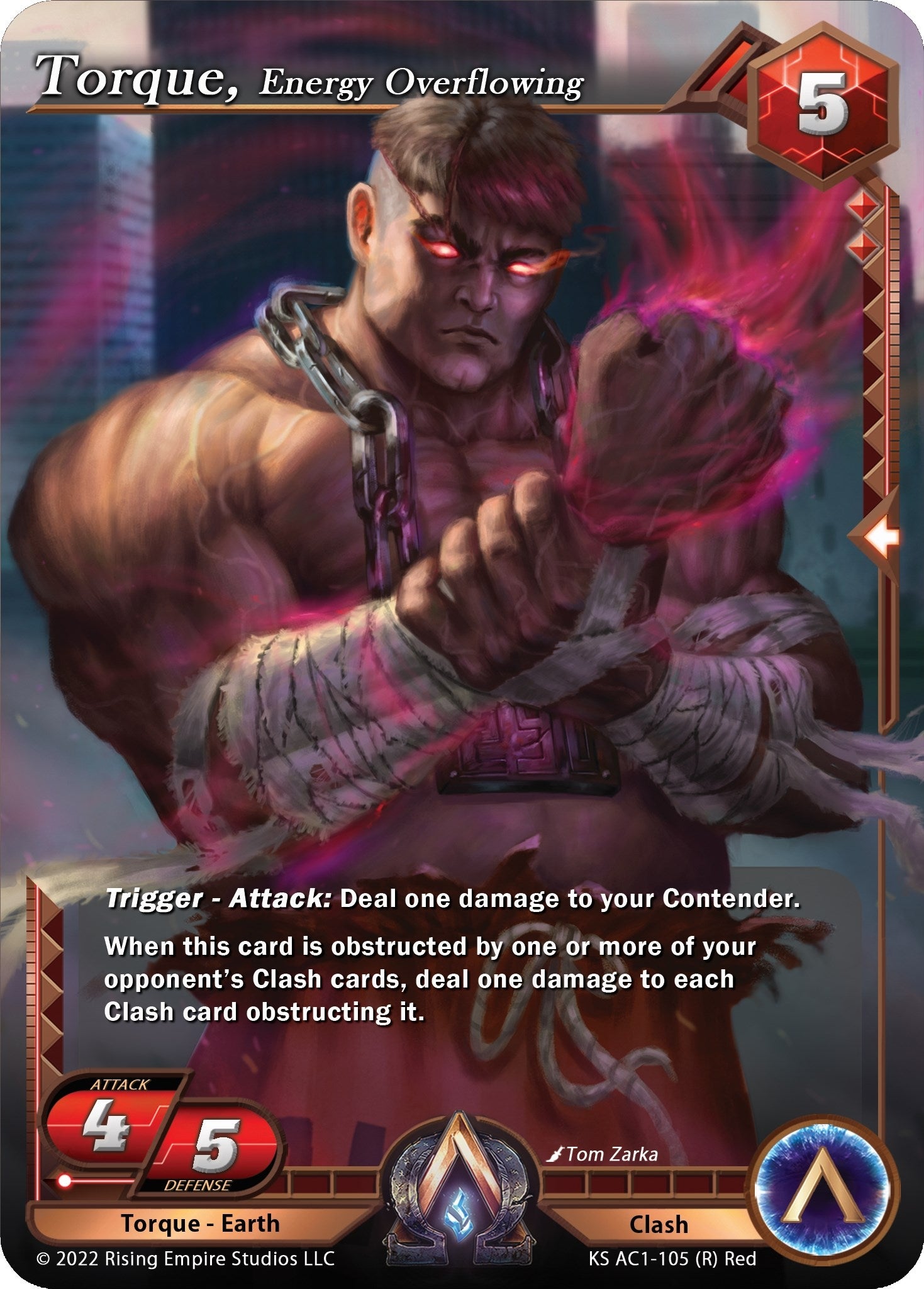 Image for Torque, Energy Overflowing (The Awakening (Kickstarter)) (KS AC1-105) - Alpha Clash