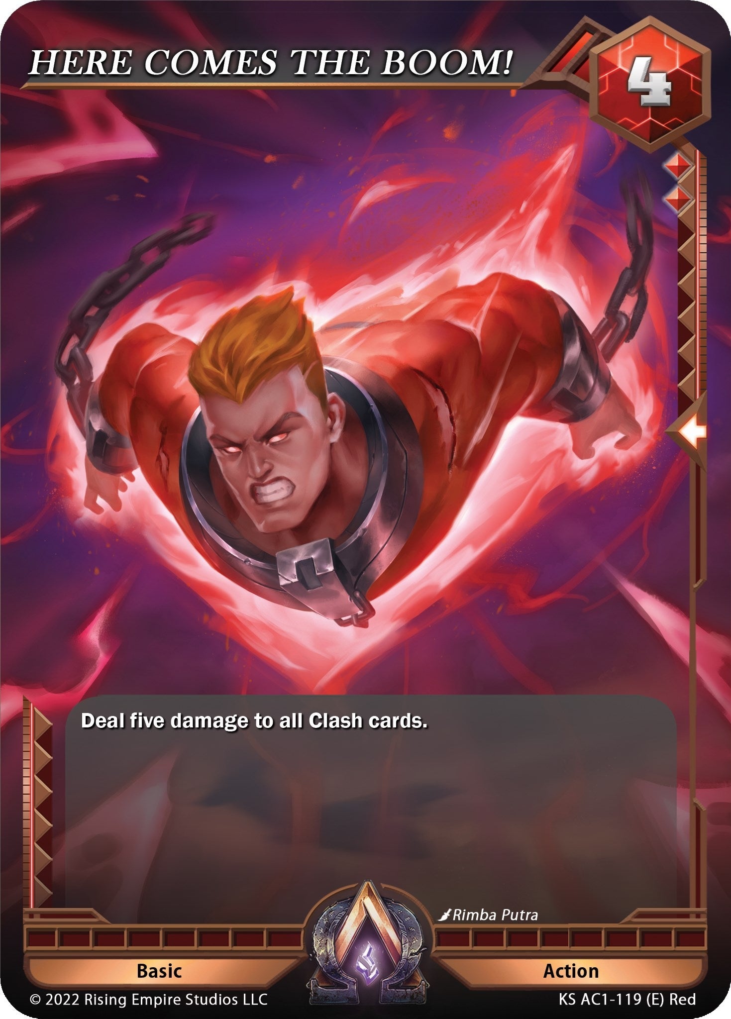 Image for HERE COMES THE BOOM! (The Awakening (Kickstarter)) (KS AC1-119) - Alpha Clash