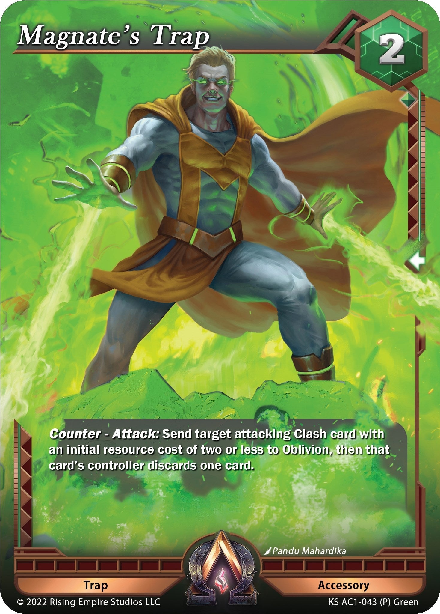 Image for Magnate's Trap (Parallel Foil) (The Awakening (Kickstarter)) (KS AC1-043) - Alpha Clash