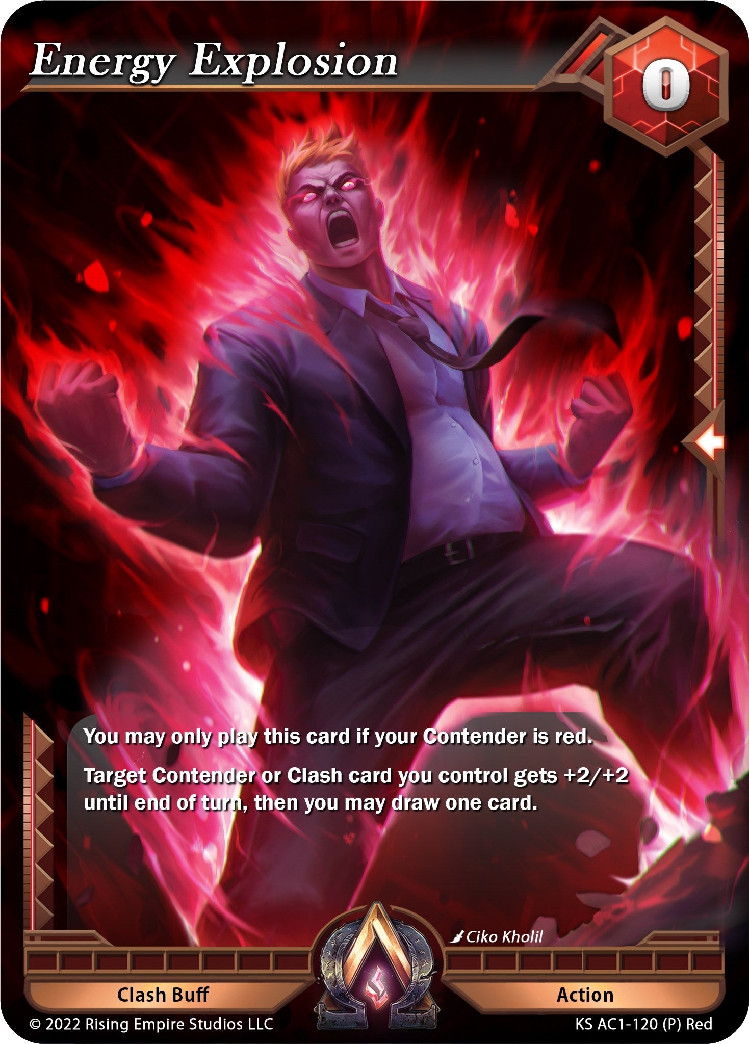 Image for Energy Explosion (Stretch Goal Promo) (The Awakening (Kickstarter)) (KS AC1-120) - Alpha Clash