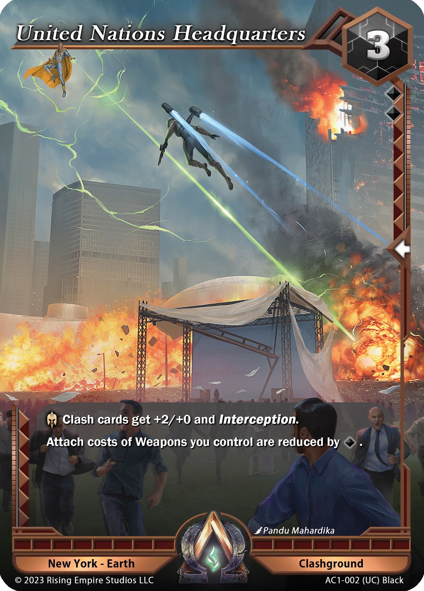Image for United Nations Headquarters (The Awakening) (AC1-002) - Alpha Clash