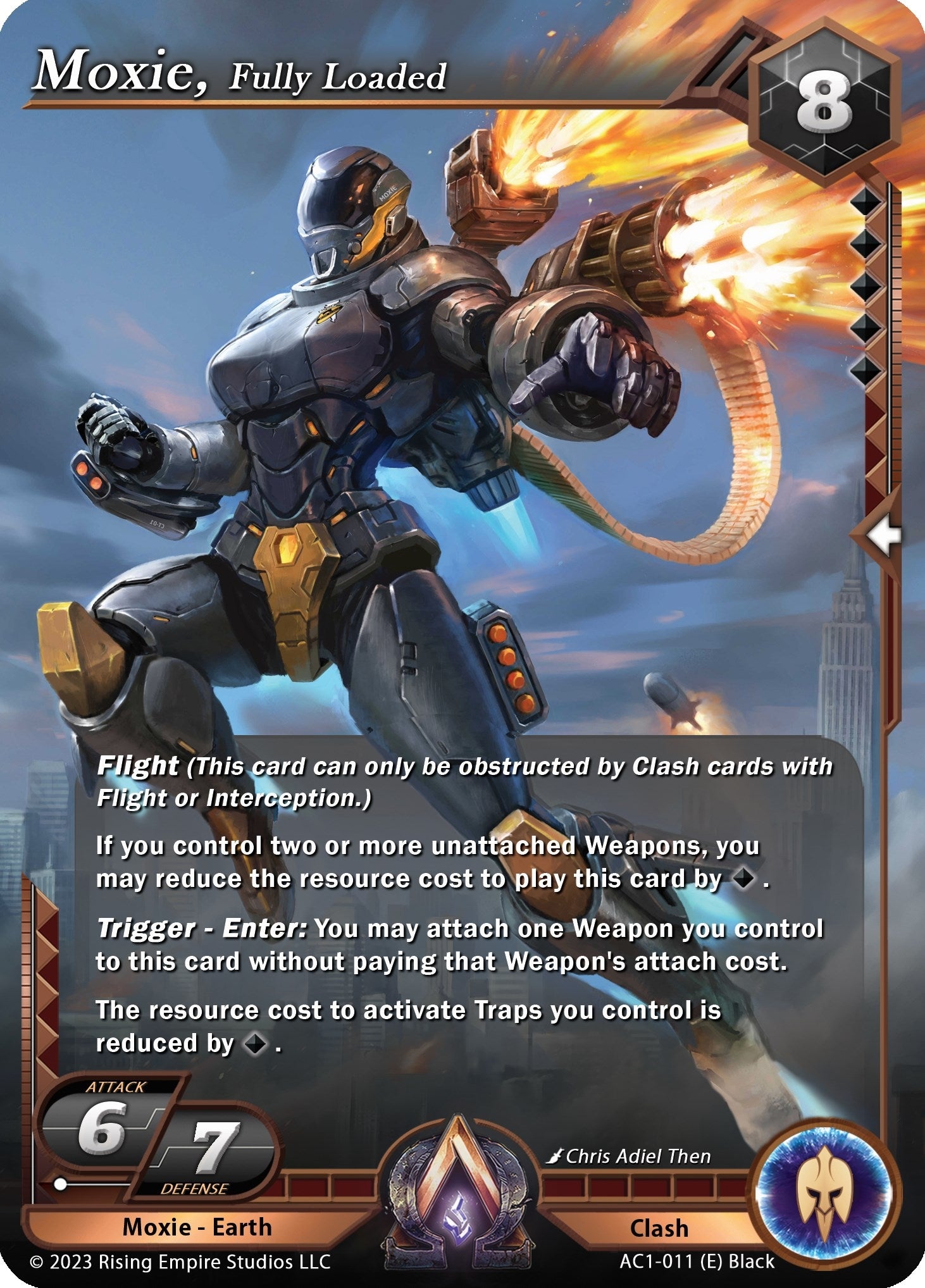 Image for Moxie, Fully Loaded (The Awakening) (AC1-011) - Alpha Clash