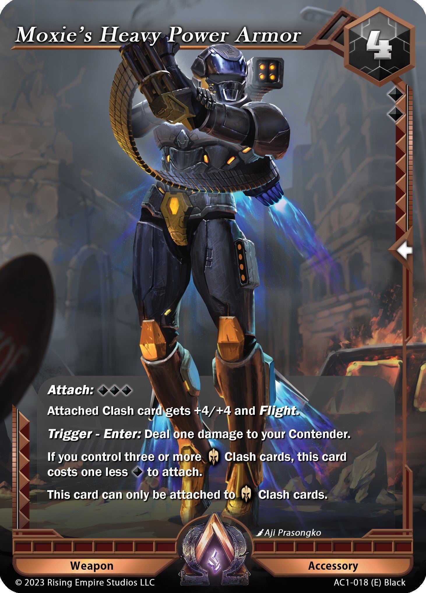 Image for Moxie's Heavy Power Armor (The Awakening) (AC1-018) - Alpha Clash