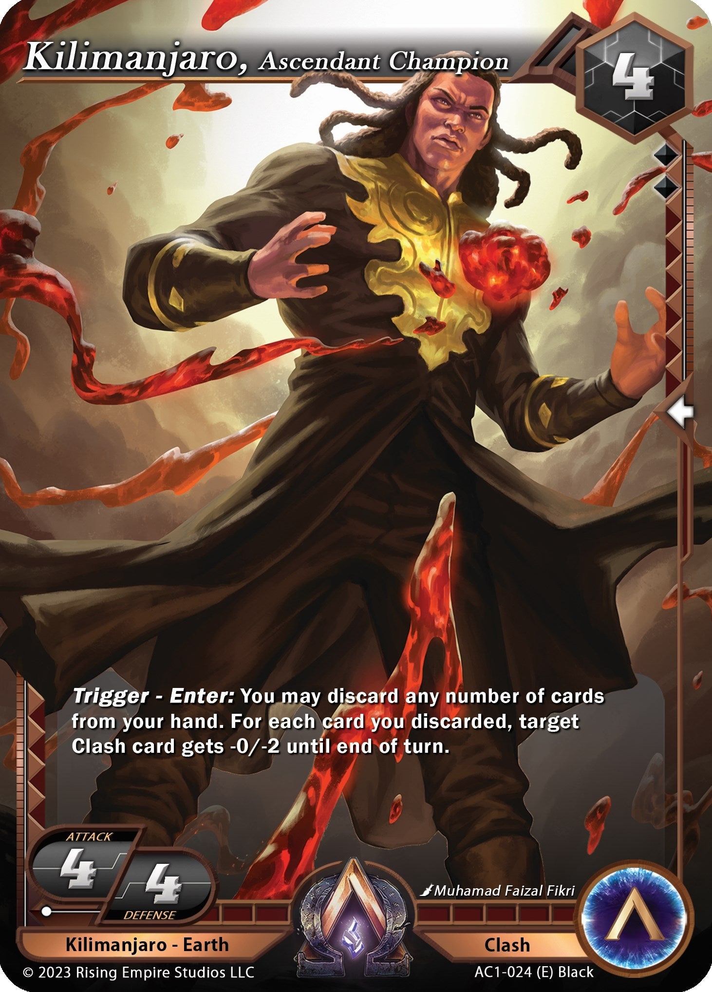 Image for Kilimanjaro, Ascendant Champion (The Awakening) (AC1-024) - Alpha Clash