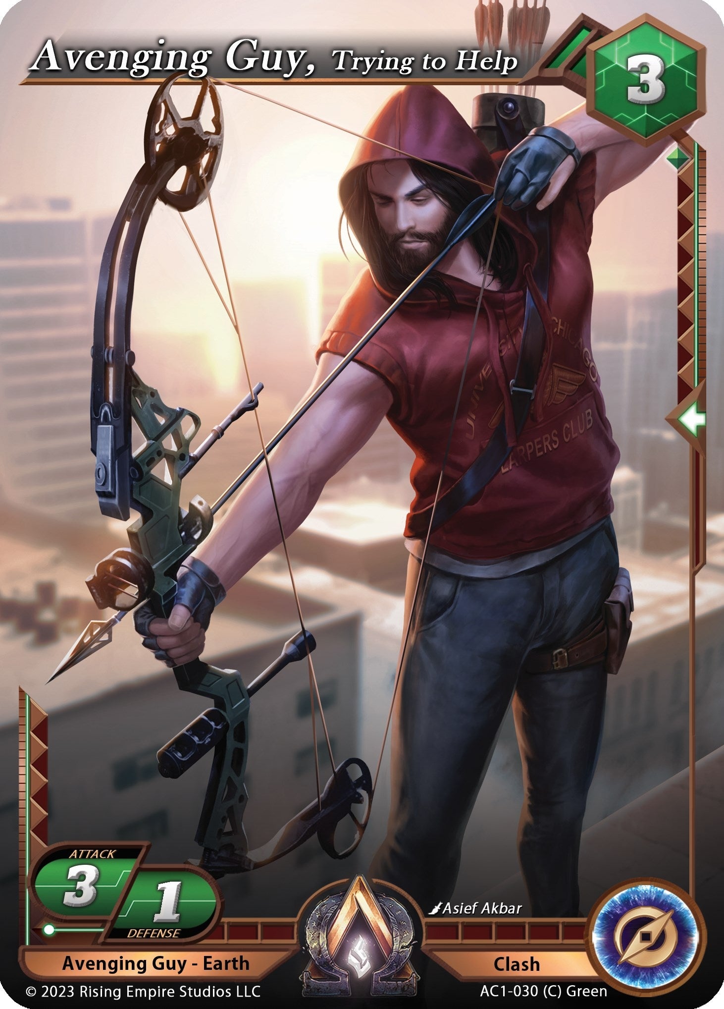 Image for Avenging Guy, Trying to Help (The Awakening) (AC1-030) - Alpha Clash