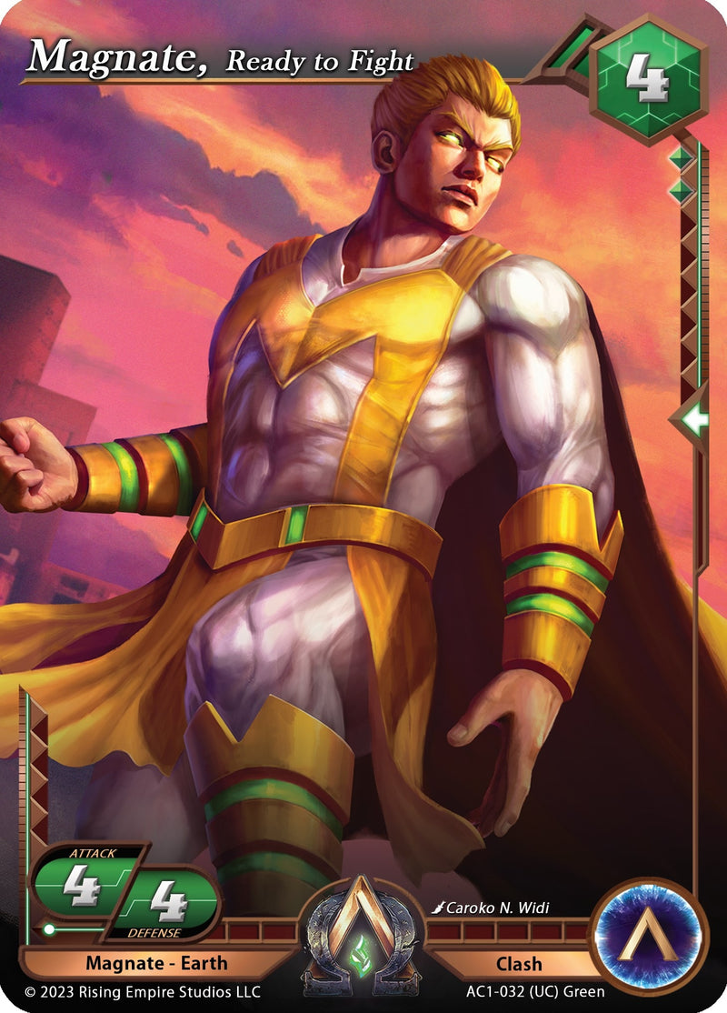 Image for Magnate, Ready to Fight (The Awakening) (AC1-032) - Alpha Clash