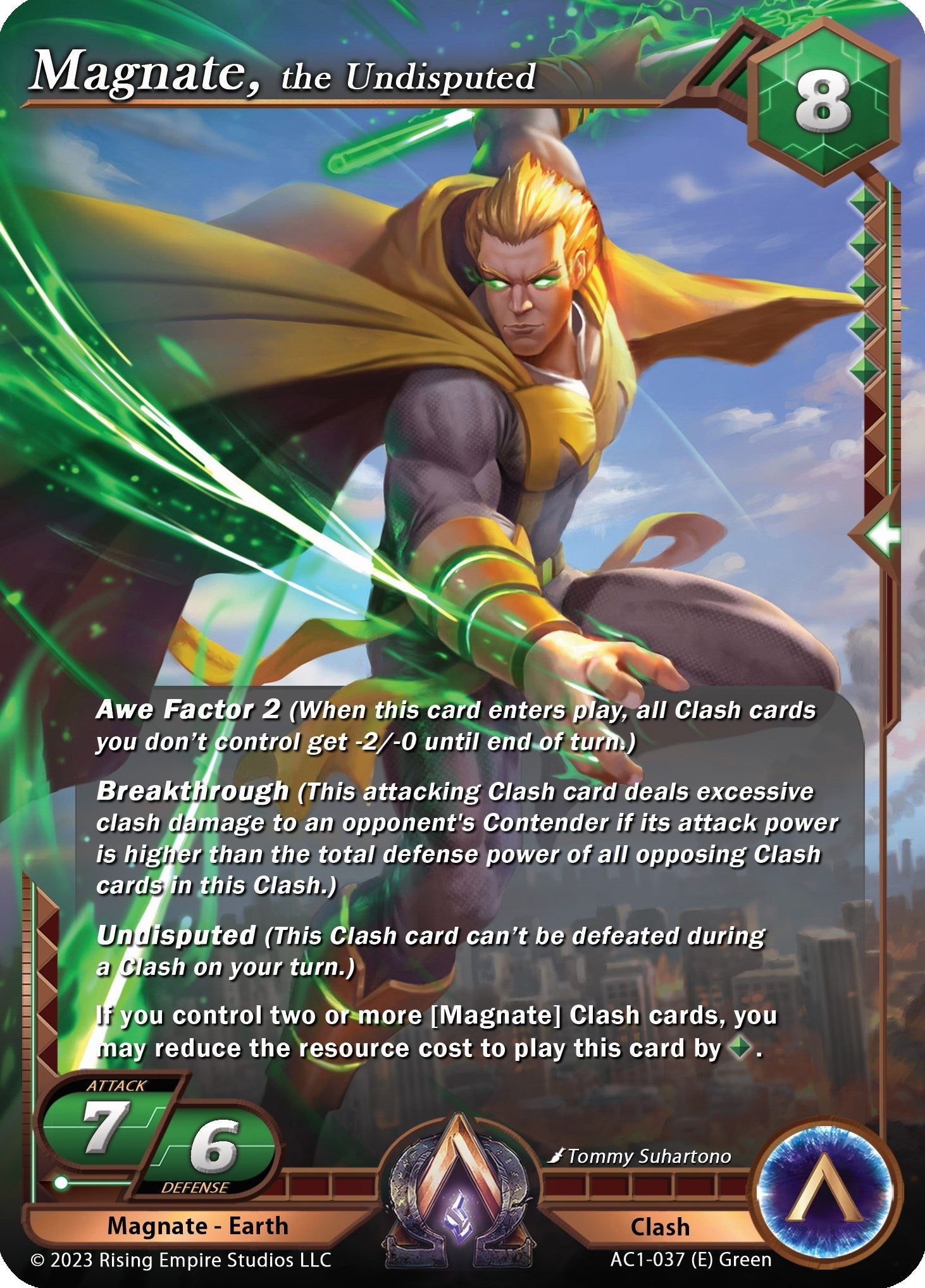 Image for Magnate, the Undisputed (The Awakening) (AC1-037) - Alpha Clash