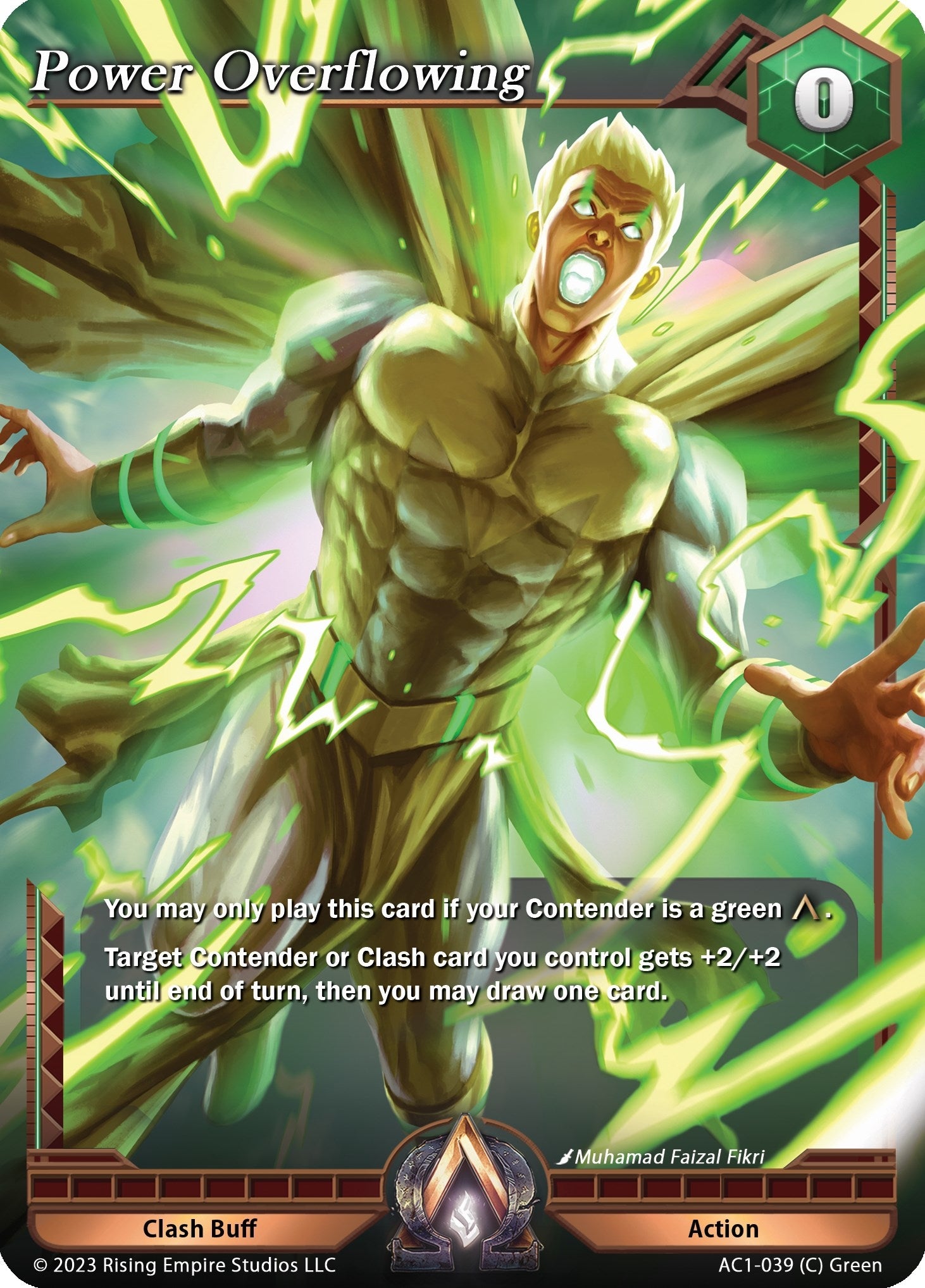 Image for Power Overflowing (The Awakening) (AC1-039) - Alpha Clash