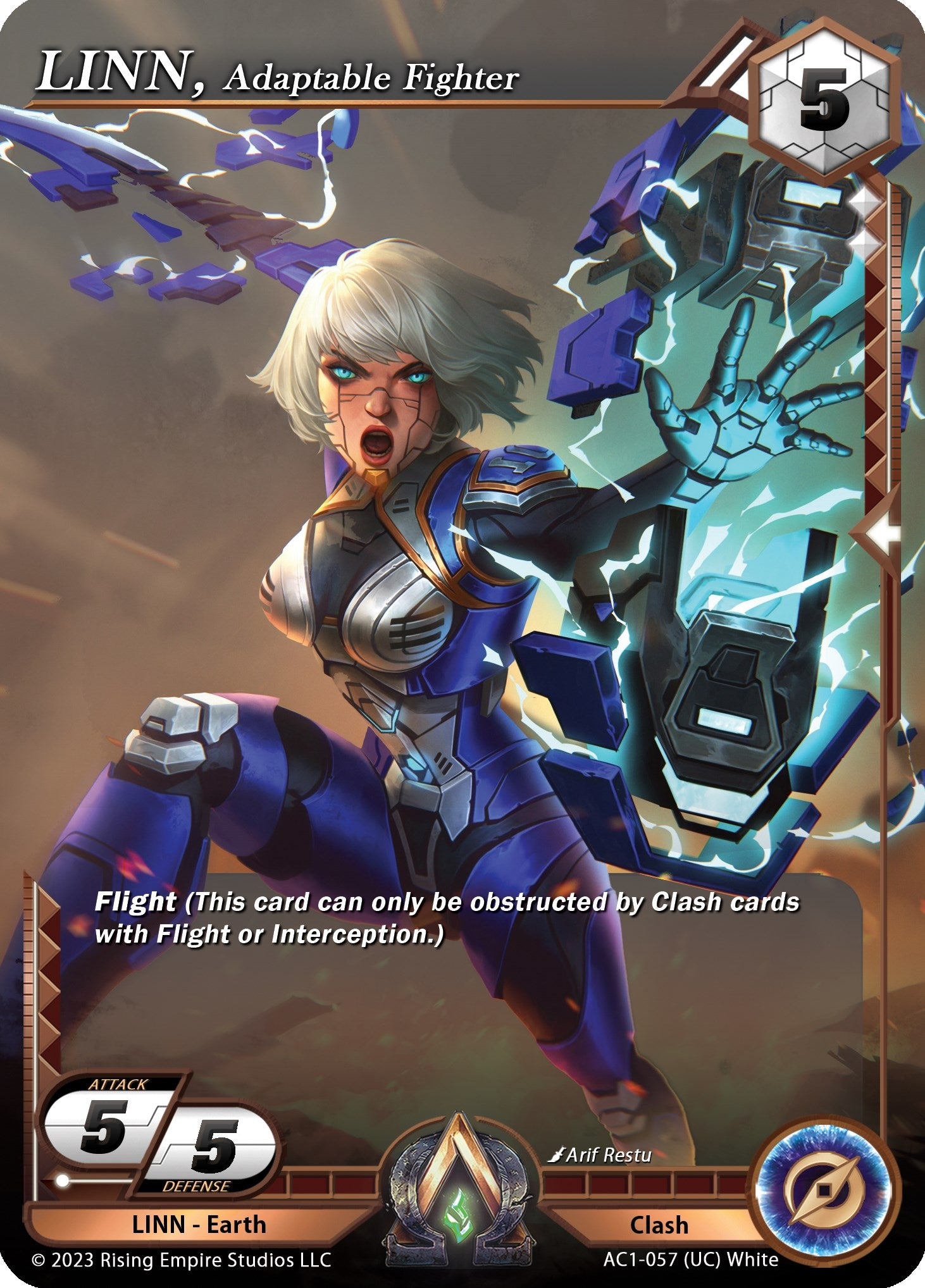 Image for LINN, Adaptable Fighter (The Awakening) (AC1-057) - Alpha Clash