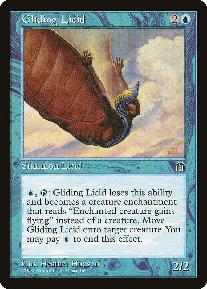 Image for Gliding Licid (Stronghold) - Magic: The Gathering