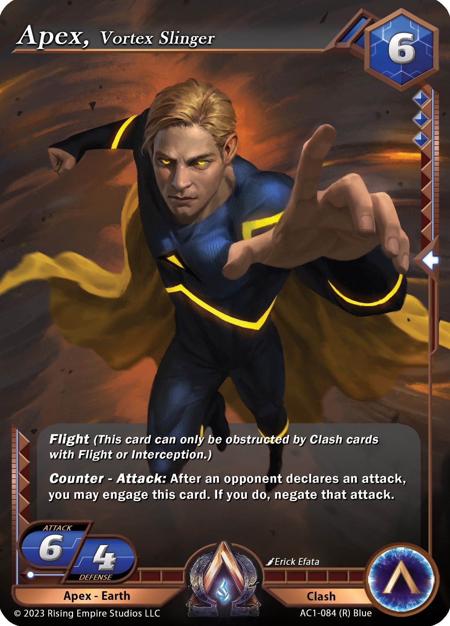 Image for Apex, Vortex Slinger (The Awakening) (AC1-084) - Alpha Clash